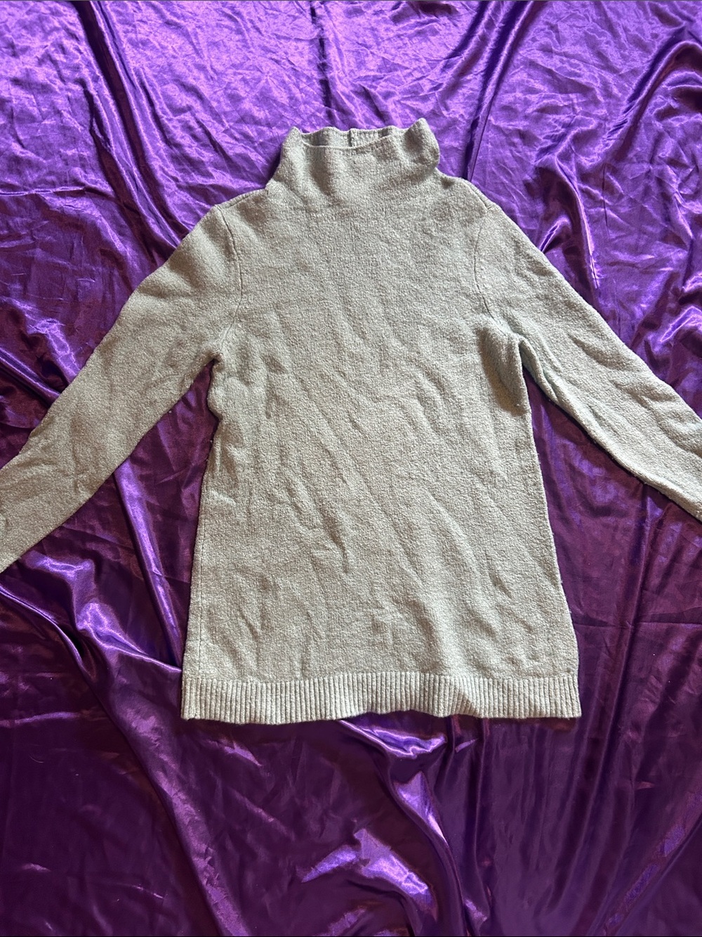 J. Jill Turquoise Turtleneck Sweater